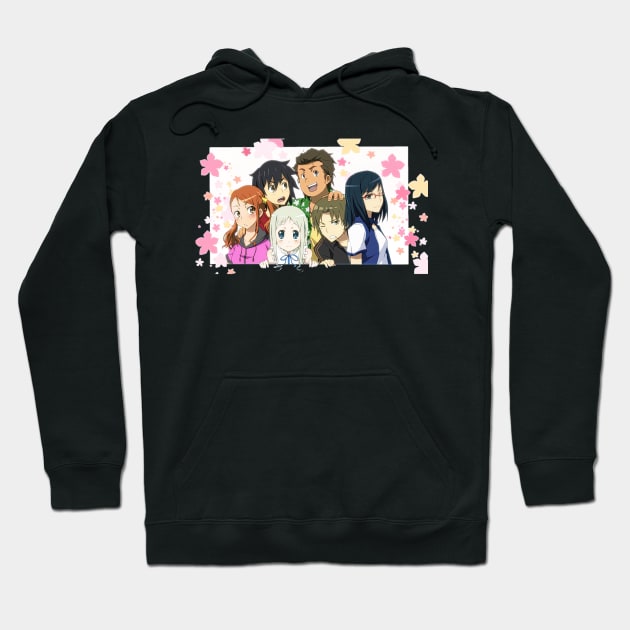 Anohana Menma Hoodie by hony.white